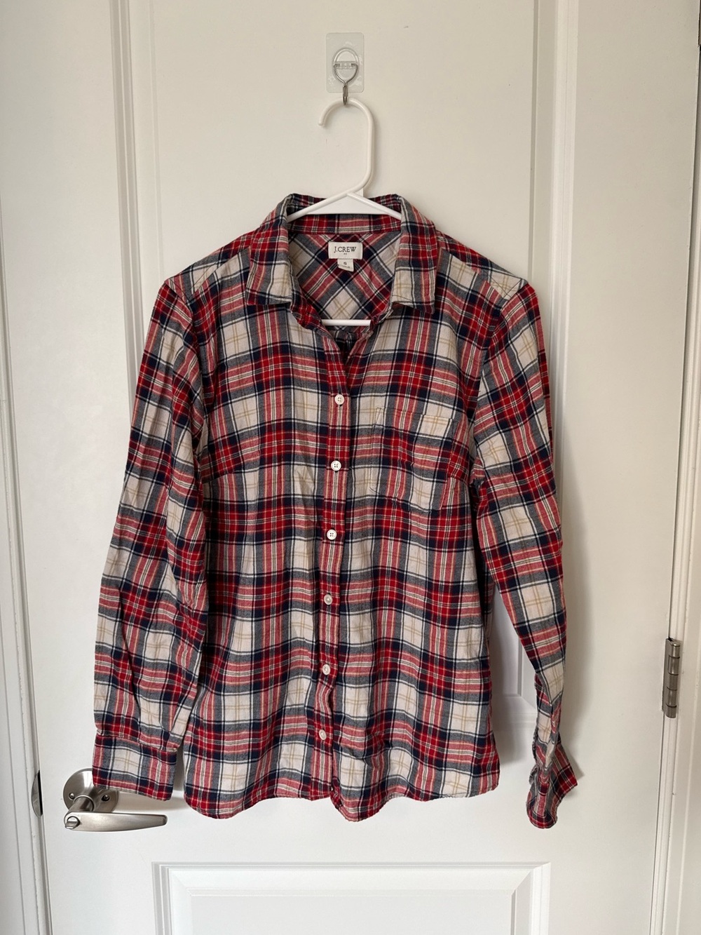 J. Crew Plaid Button-Down Shirt